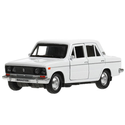 Игрушка машинка металлическая ВАЗ-2106 Жигули Технопарк 2106-12-WH 1